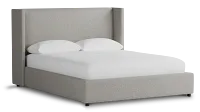 Captiva Elevation Khaki 48" Upholstered Shelter Bed