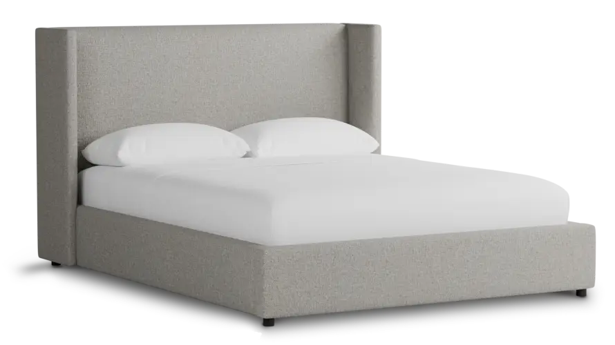 Captiva Elavation Khaki 48" Upholstered Shelter Bed Captiva Elavation Khaki 48" Upholstered Shelter Bed