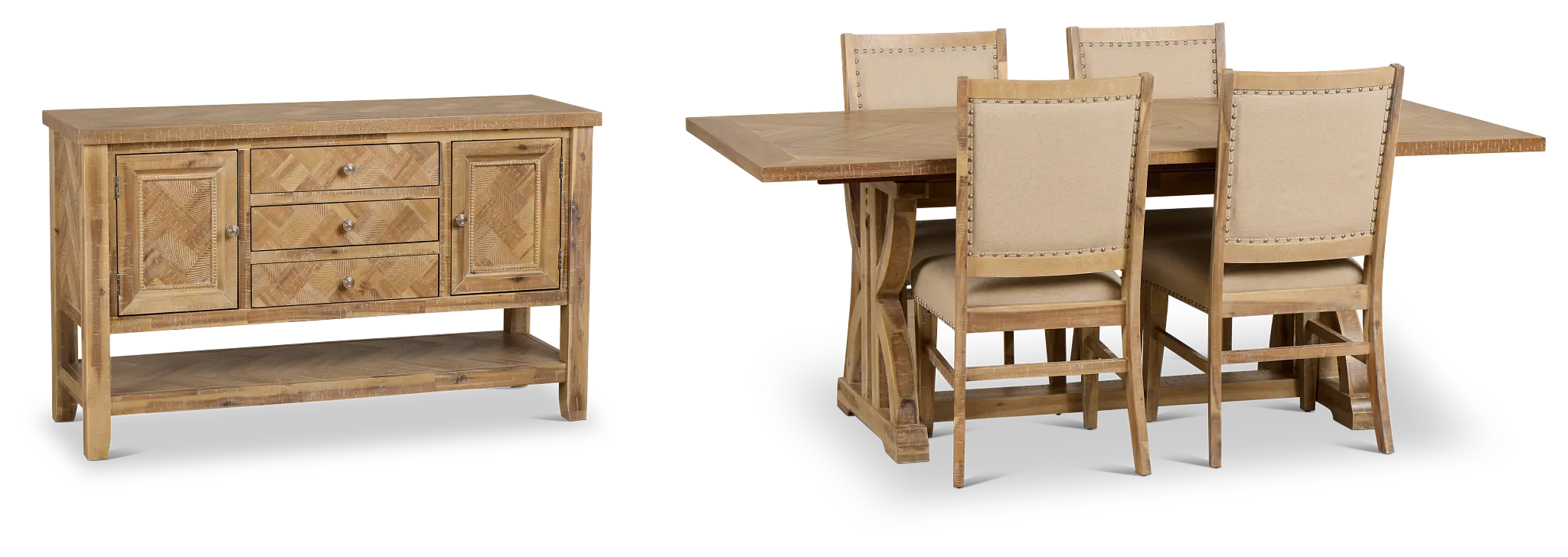 Joplin Light Tone Rect Dining Room Joplin Light Tone Rect Dining Room