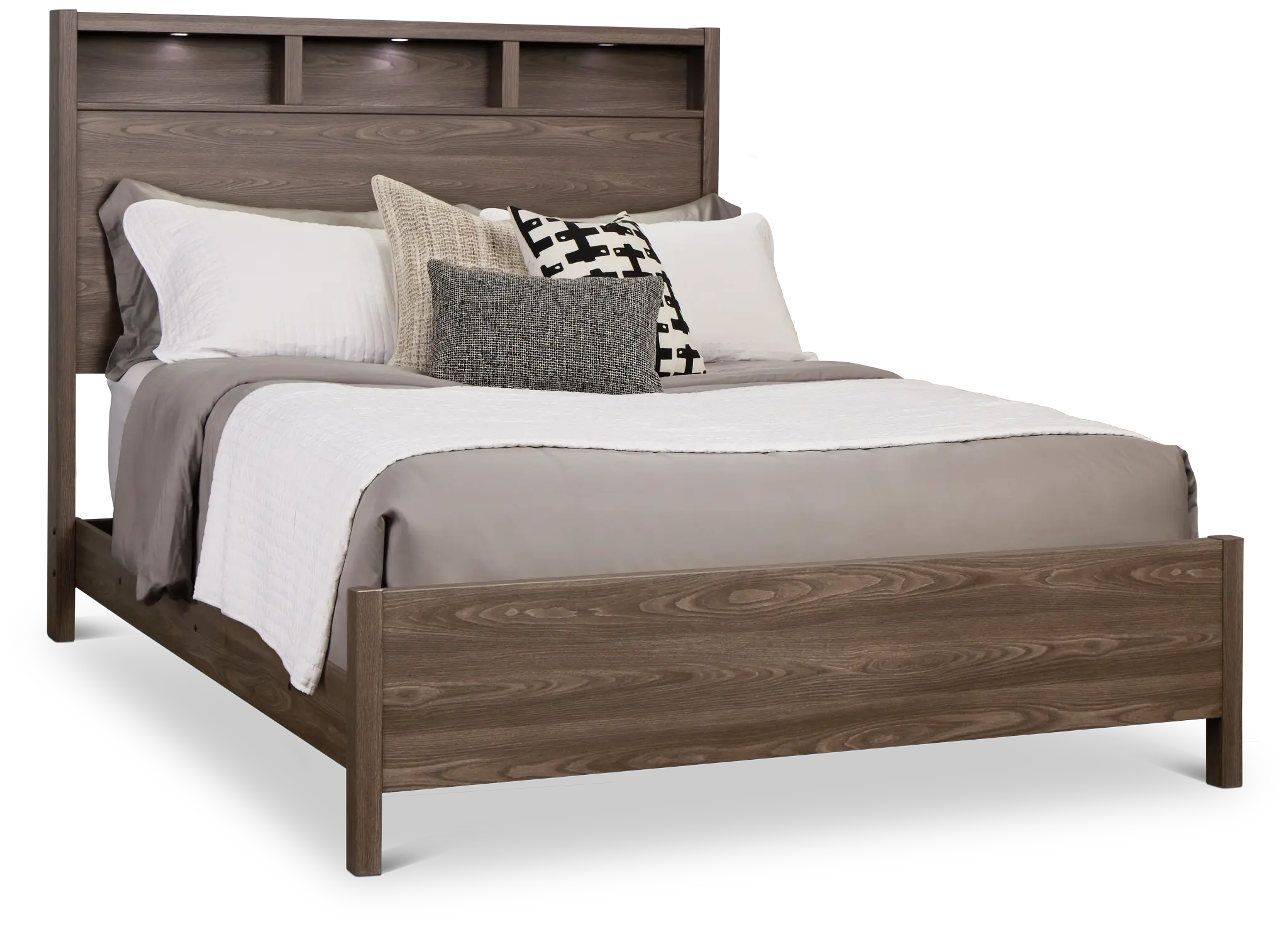 Warren Gray Panel Bed Warren Gray Panel Bed
