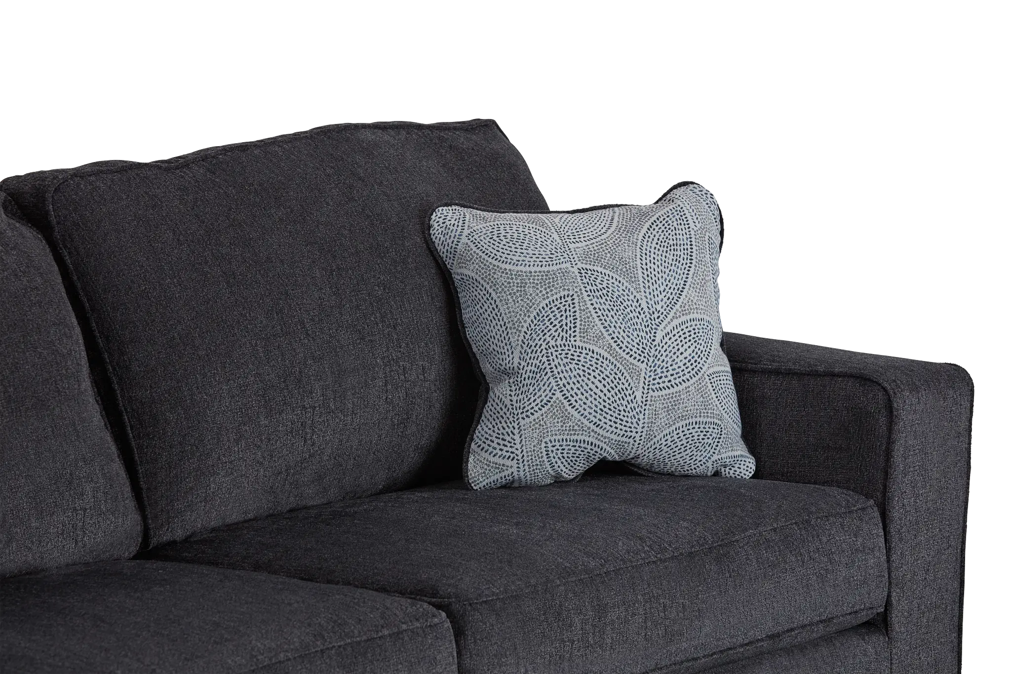 Altari Dark Gray Micro Memory Foam Sleeper Altari Dark Gray Micro Memory Foam Sleeper