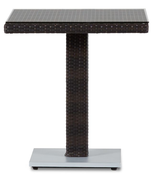 Zen Dark Tone 27" Square Table