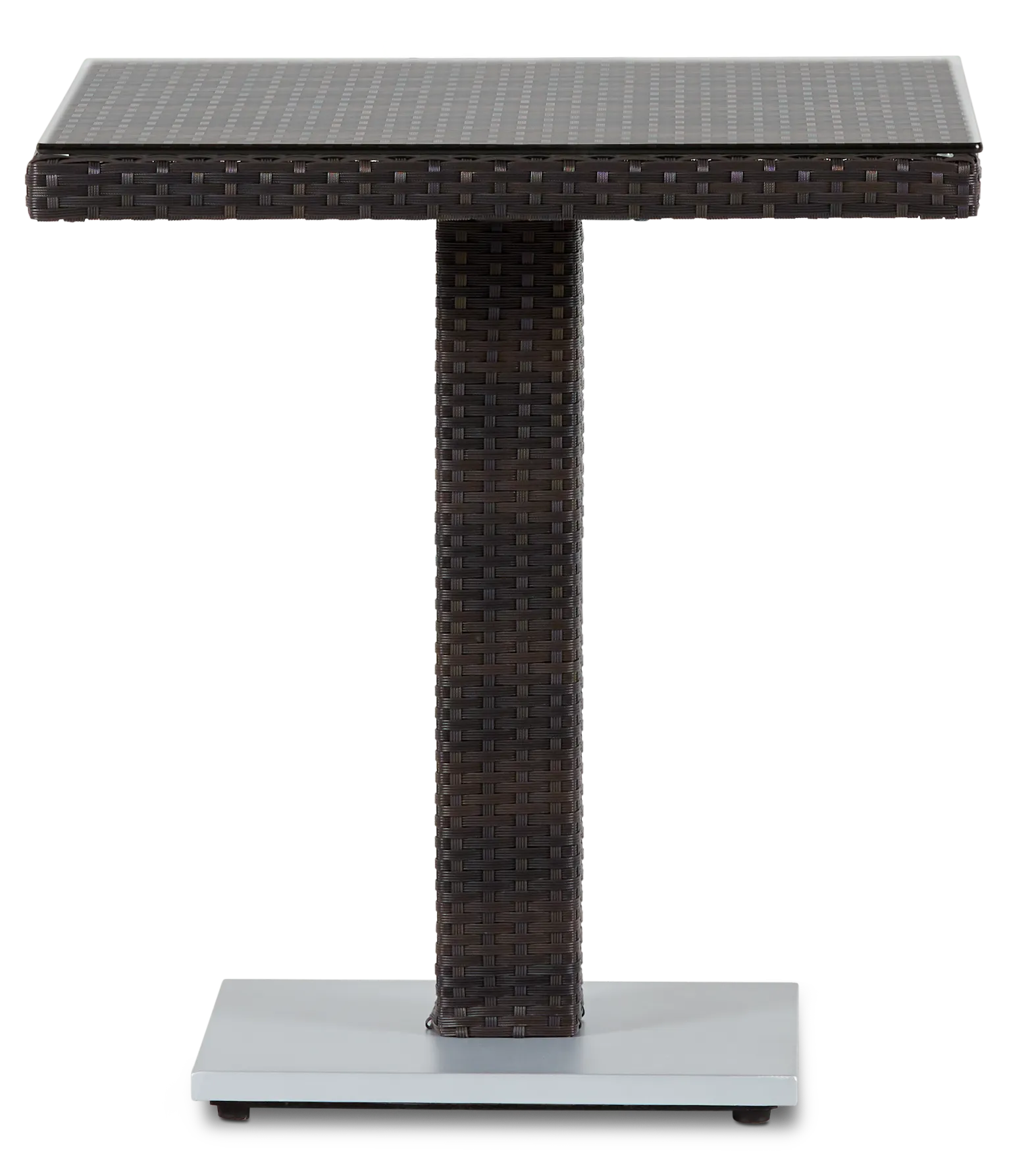 Zen Dark Tone 27" Square Table