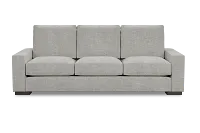Edgewater Elevation Khaki 96" Sofa W/ 3 Cushions