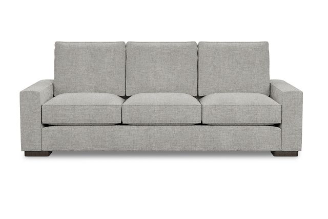 Edgewater Elevation Khaki 96" Sofa W/ 3 Cushions