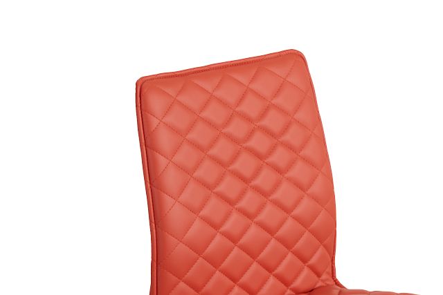 Skyline Orange Metal Side Chair