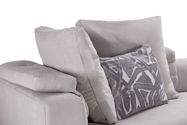 Merrick Gray Fabric Small Sofa