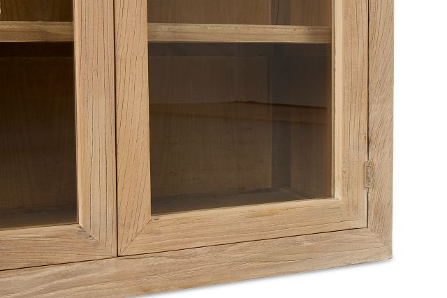 Blyth Light Tone 2-door Bookcase