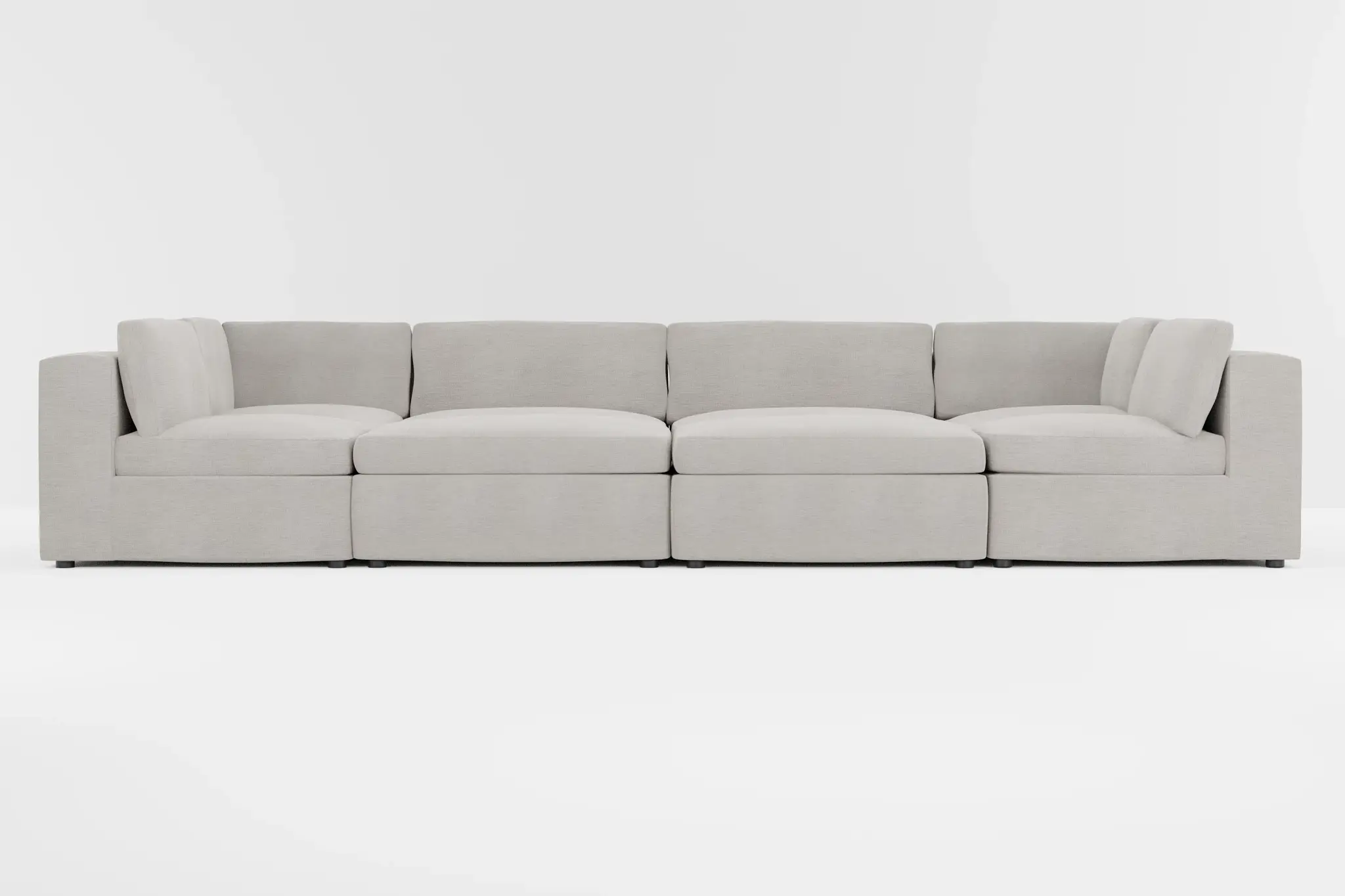 Destin Maguire Pewter Fabric 8-piece Pit Sectional Destin Maguire Pewter Fabric 8-piece Pit Sectional