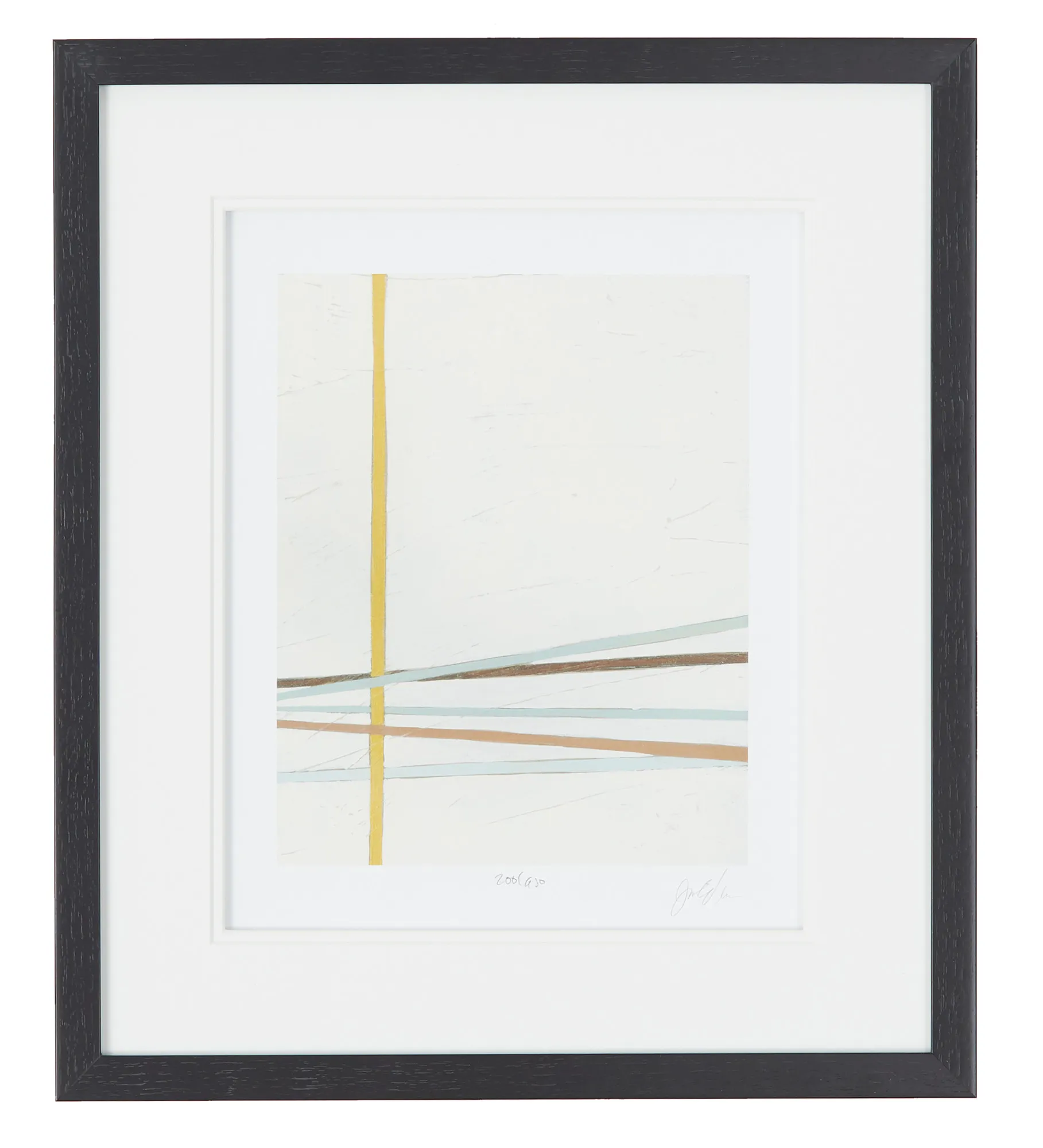 Beeline Multicolored Framed Wall Art