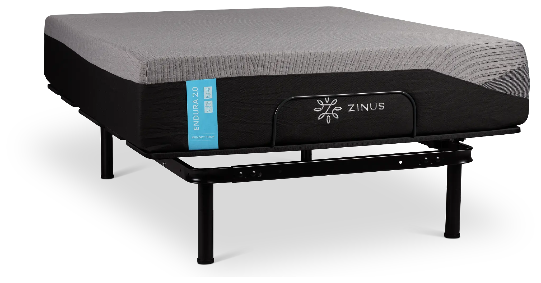 Zinus Endura 2.0 Cush Firm Slat Adjustable Mattress Set Zinus Endura 2.0 Cush Firm Slat Adjustable Mattress Set