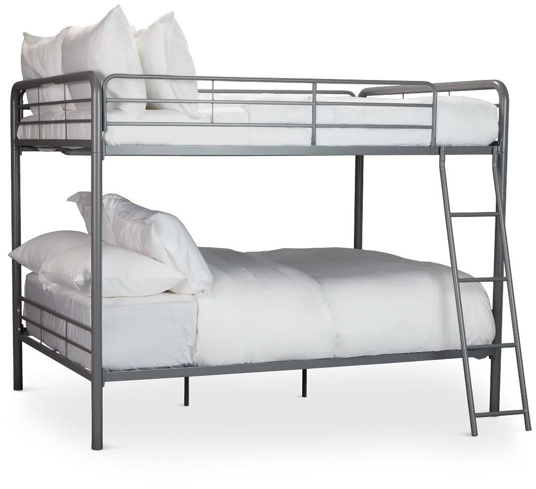 Rory Gray Metal Bunk Bed