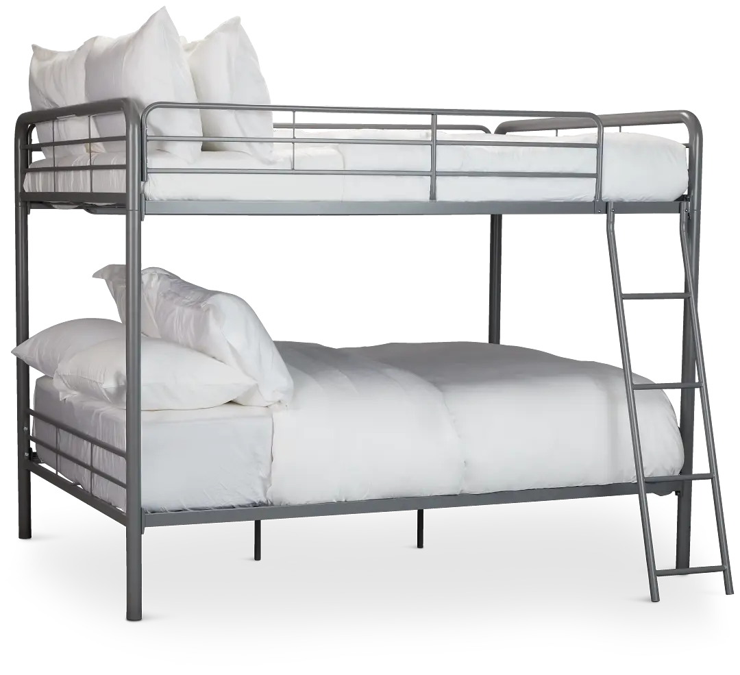Rory Gray Metal Bunk Bed Rory Gray Metal Bunk Bed