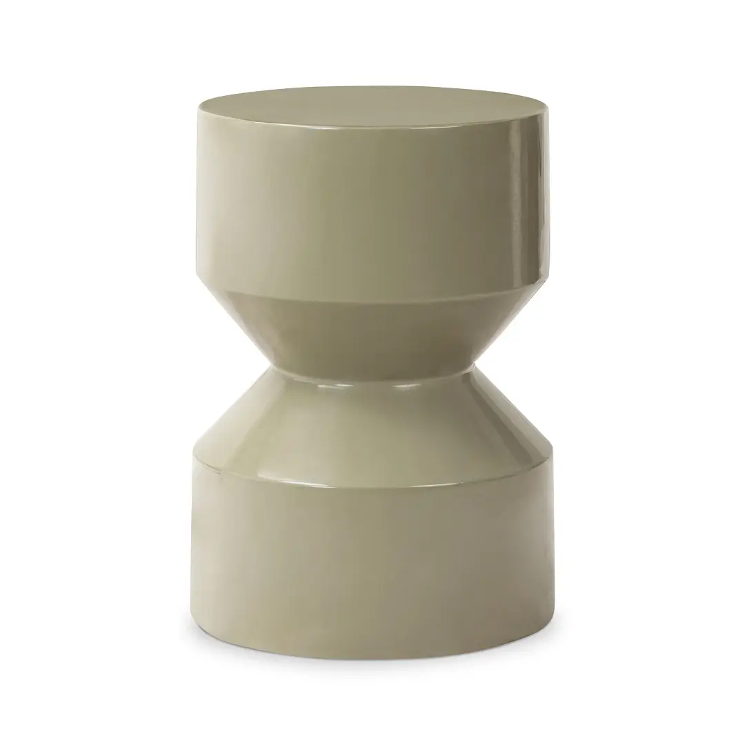 Four Hands Ara Light Green Concrete Round End Table Four Hands Ara Light Green Concrete Round End Table