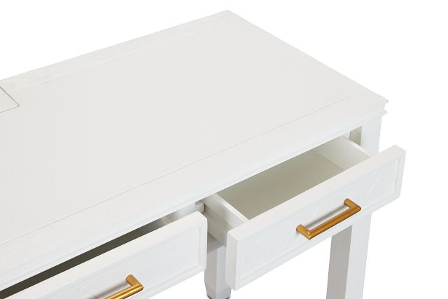 Bismark White 48" Desk