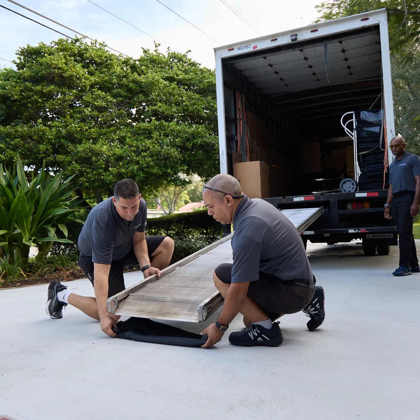Our team will deliver with care