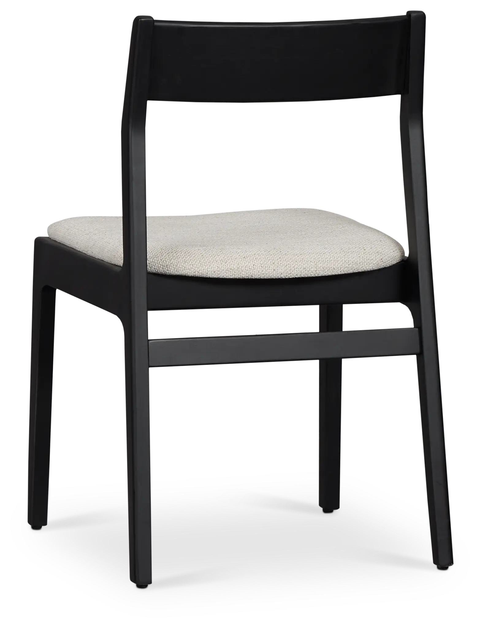 Santorini Black Upholstered Side Chair Santorini Black Upholstered Side Chair