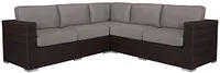 Fina Gray Small Two-arm Sectional