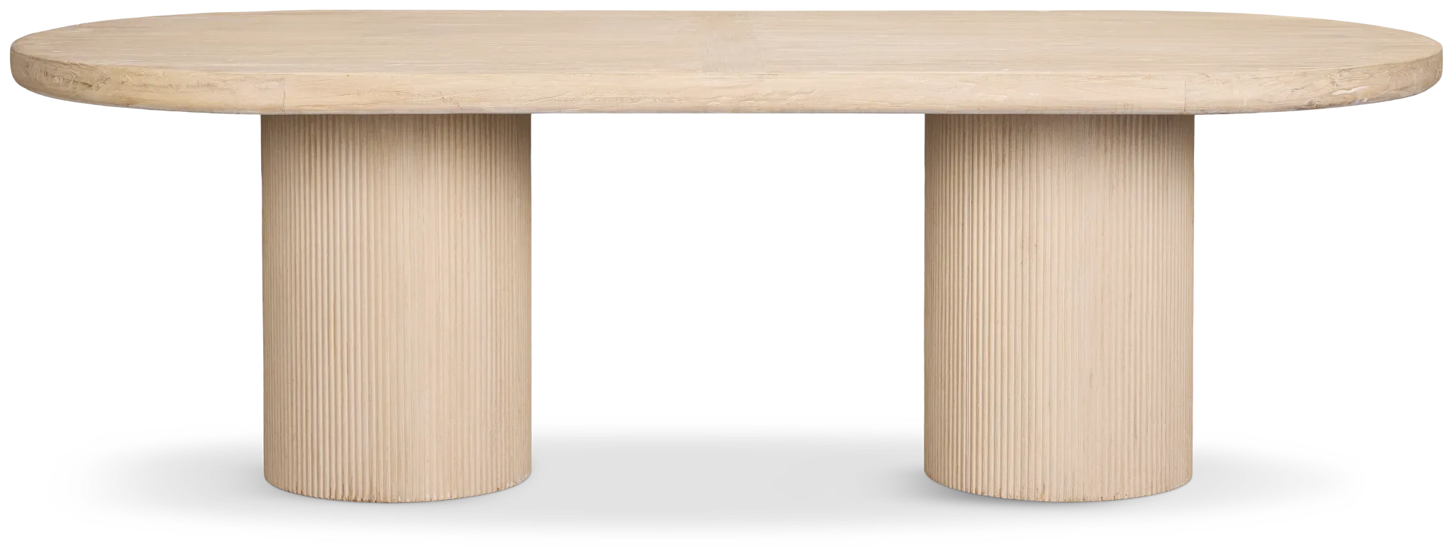 Clayton Light Tone Oval Table