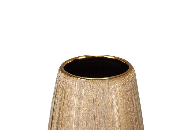 Sage Gold Medium Vase