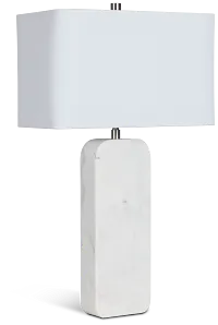 Odina White Table Lamp