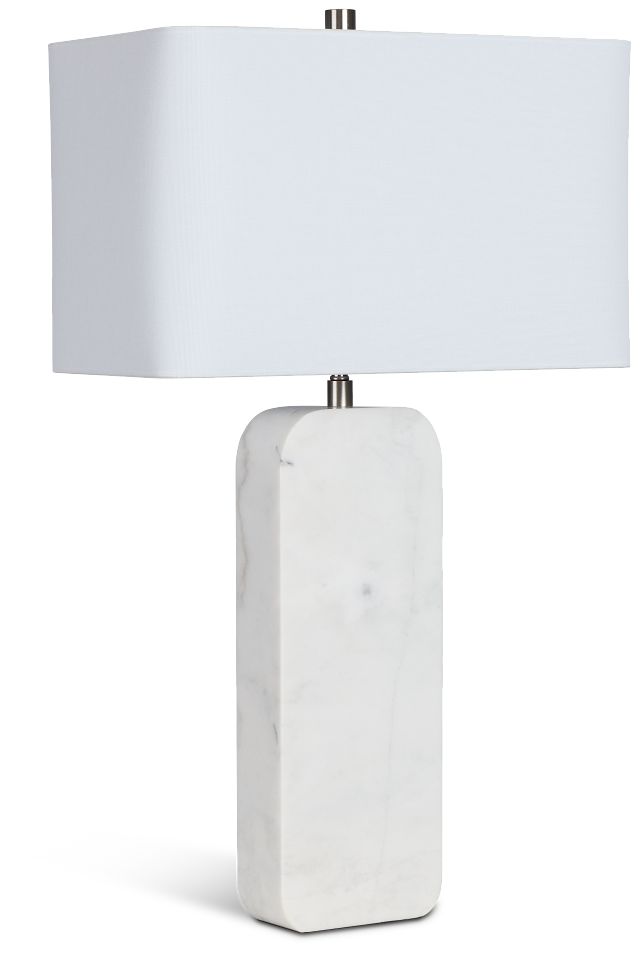 Odina White Table Lamp