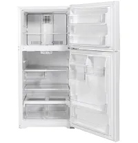Ge 19 Series White Top Freezer Refrigerator