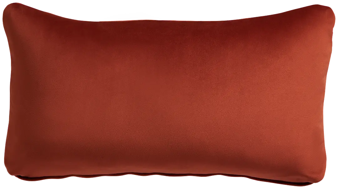 Reign Orange Lumbar Accent Pillow Reign Orange Lumbar Accent Pillow
