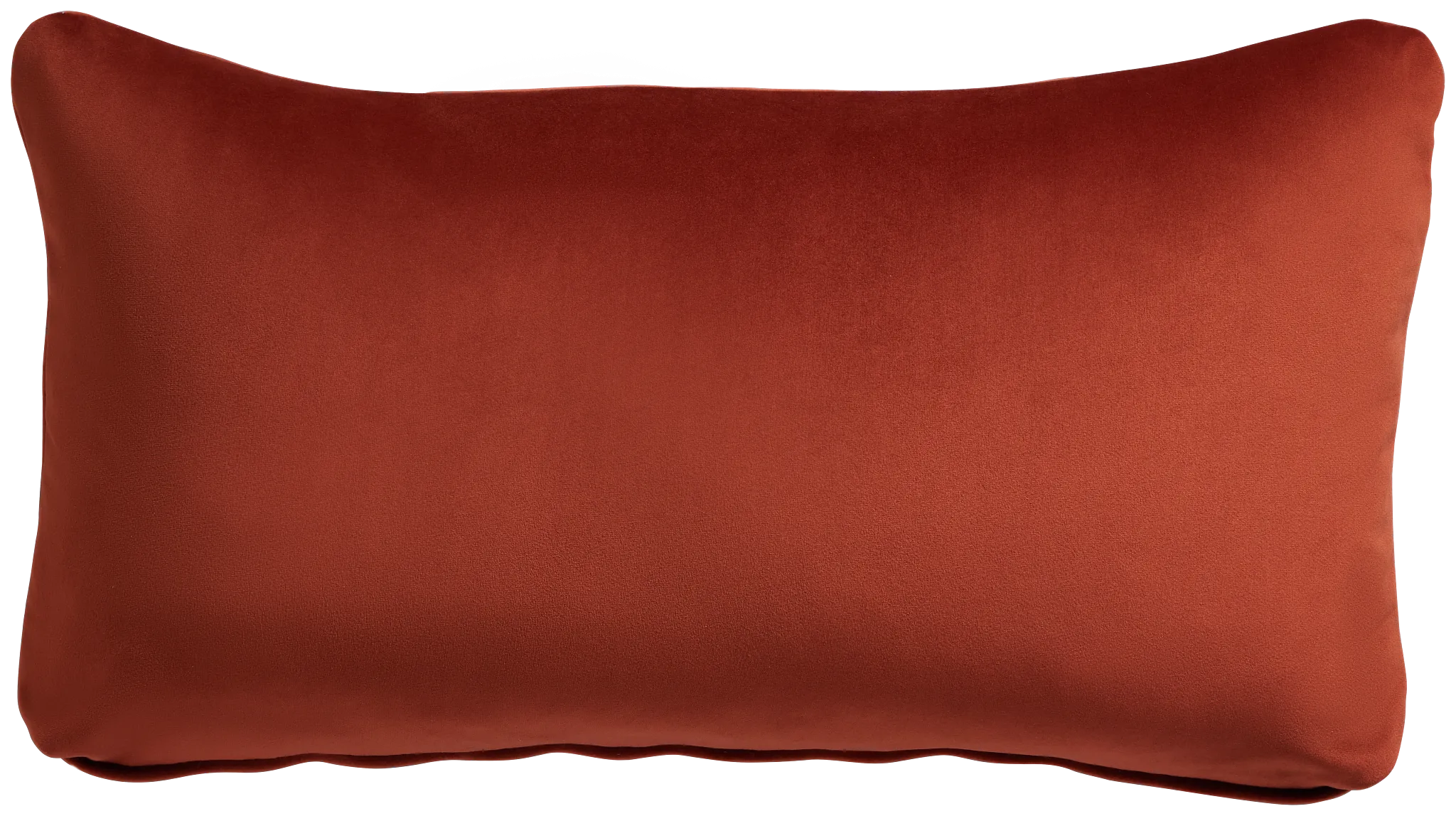 Reign Orange Lumbar Accent Pillow