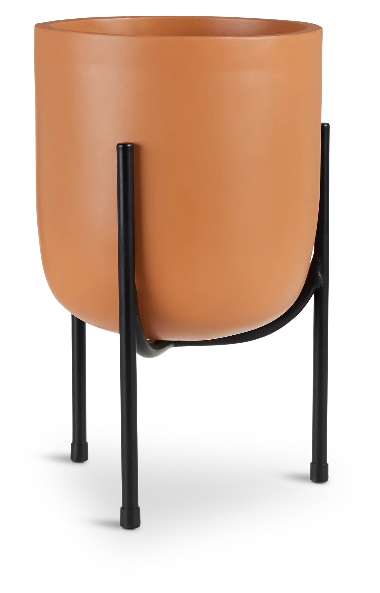 Frieda Light Orange Small Planter