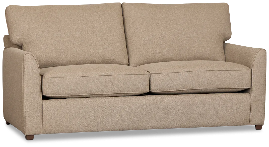 Tate Brown Small Memory Foam Sleeper
