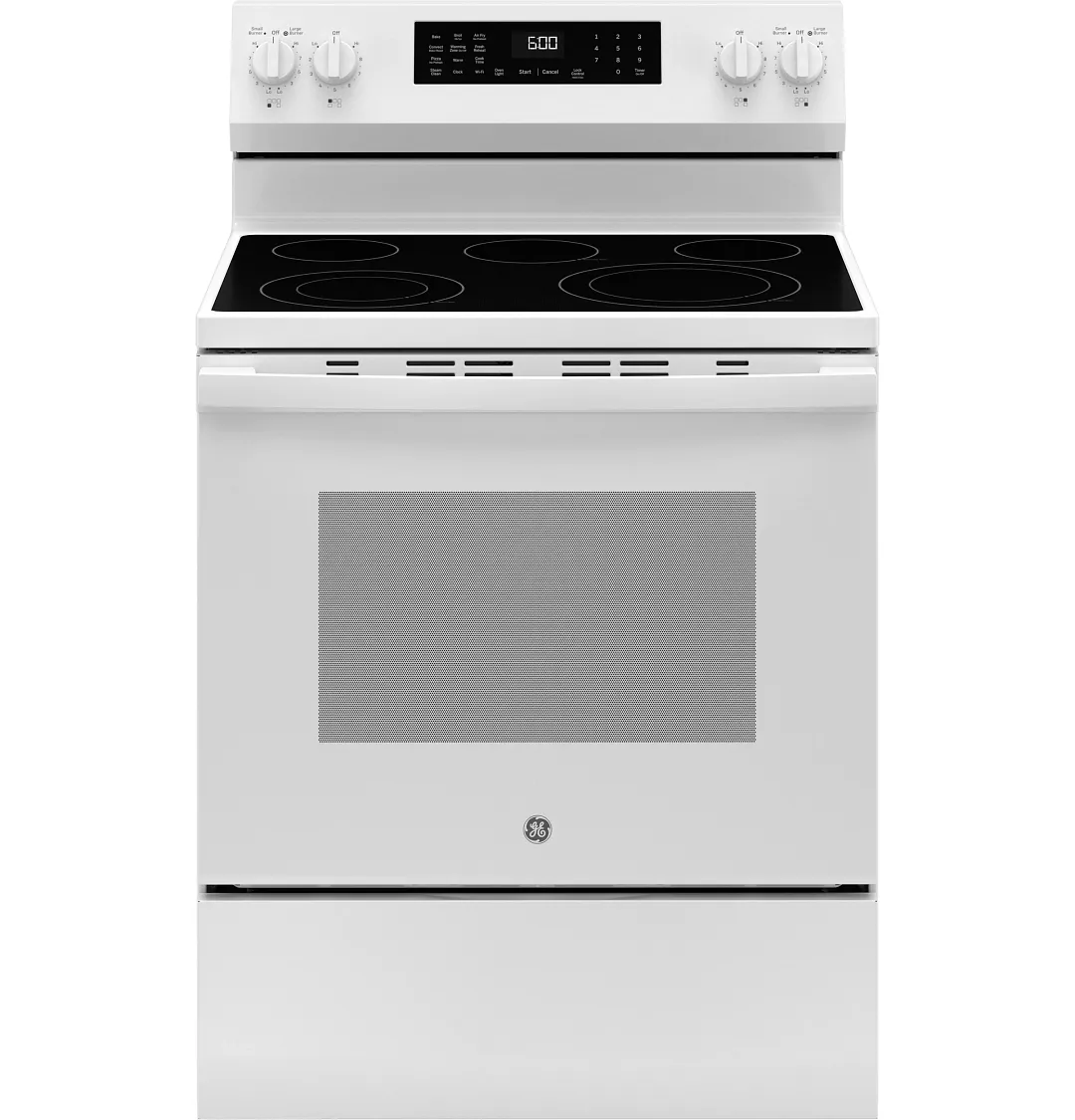 Ge 600 Series White 30" Electric Range