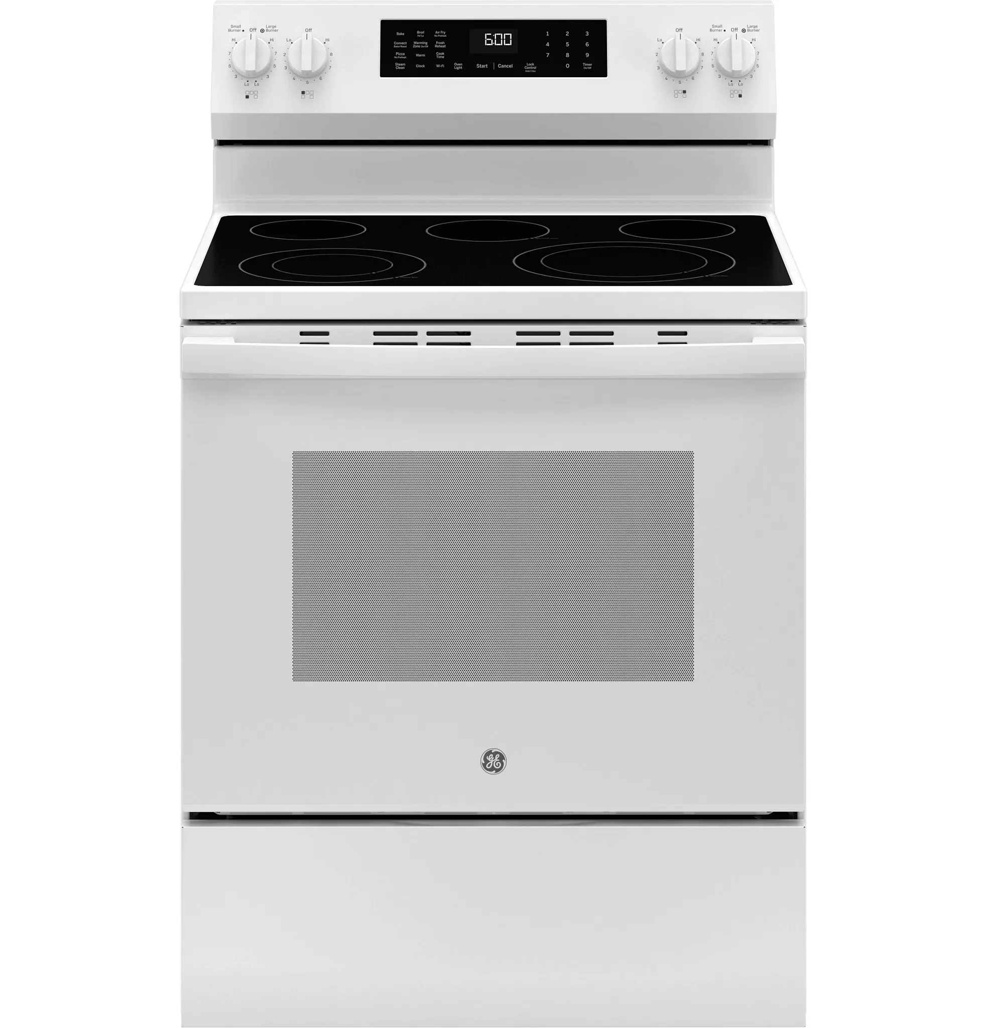 Ge 600 Series White 30" Electric Range