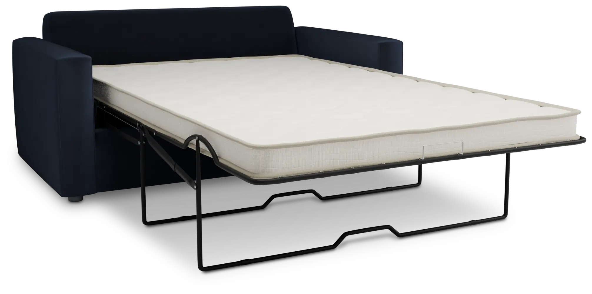 Siesta Joya Dark Blue Fabric Innerspring Sleeper Siesta Joya Dark Blue Fabric Innerspring Sleeper