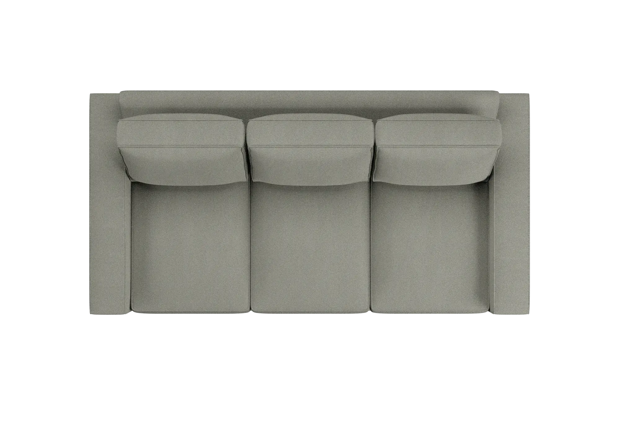 Edgewater Delray Pewter 84" Sofa W/ 3 Cushions Edgewater Delray Pewter 84" Sofa W/ 3 Cushions