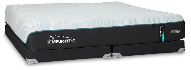 Tempur-pedic Tempur-proadapt Medium Hybrid Low-profile Mattress Set
