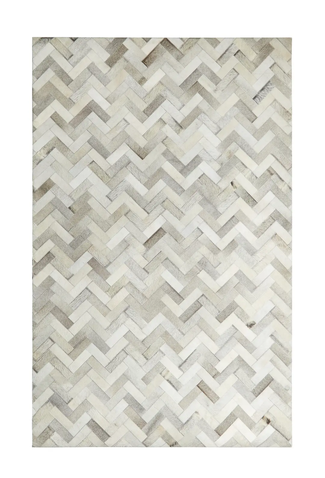 Chevy Light Gray Leather 5x8 Area Rug Chevy Light Gray Leather 5x8 Area Rug
