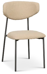 Fresno Beige Upholstered Side Chair