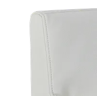 Miami White Micro Upholstered Arm Chair