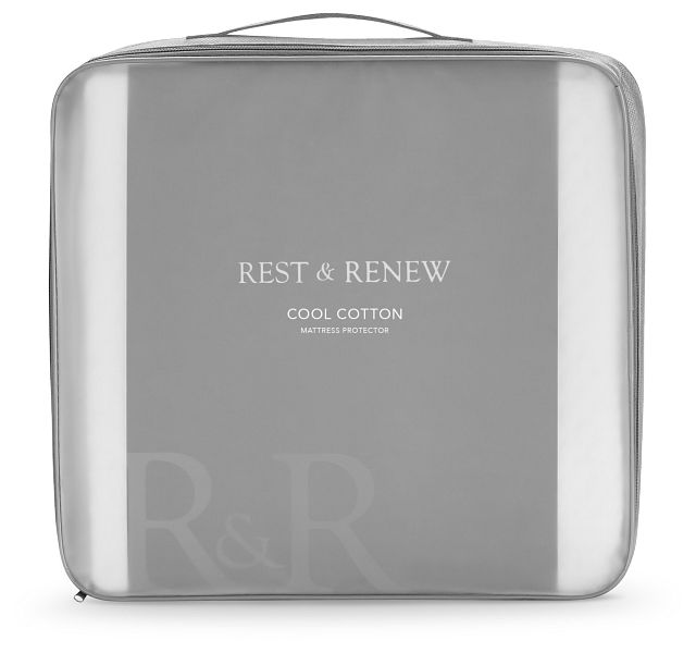 Rest & Renew Cool Cotton Mattress Protector