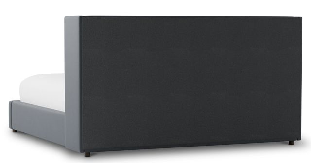 Captiva Joya Gray 48" Upholstered Shelter Bed