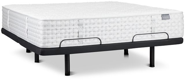 Aireloom Timeless Odyssey Streamline Firm Deluxe Adjustable Mattress Set