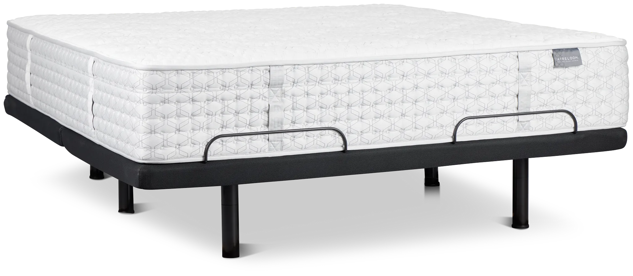 Aireloom Timeless Odyssey Streamline Firm Deluxe Adjustable Mattress Set