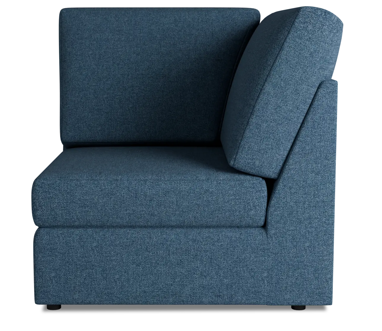 Citymod Blue Fabric Wedge Citymod Blue Fabric Wedge