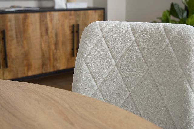 Lynden White Upholstered Side Chair