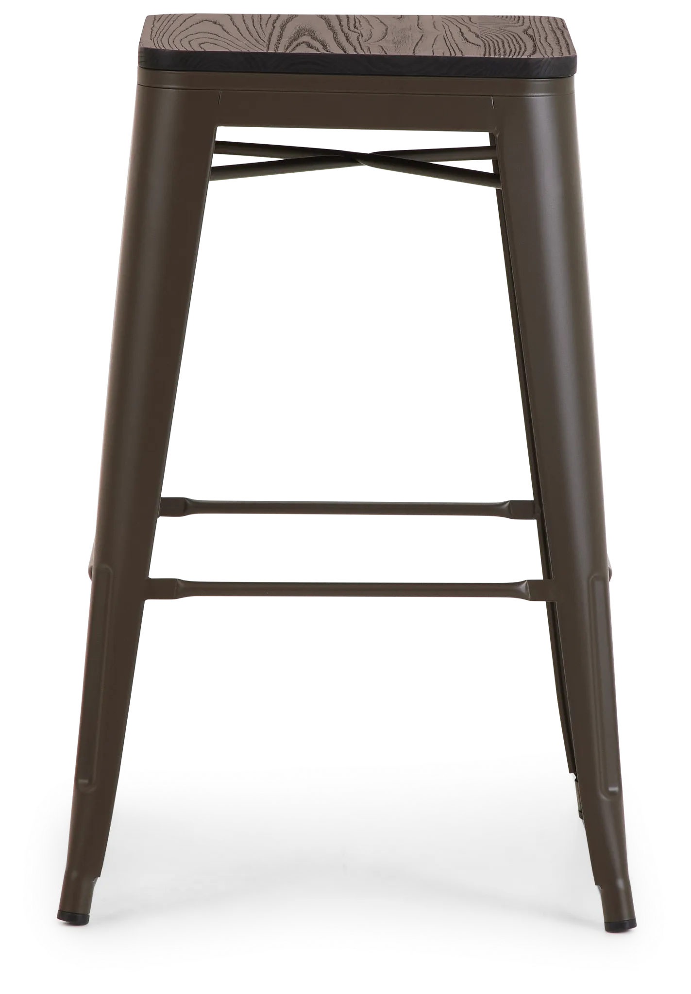 Beck Dark Tone Square 30" Barstool