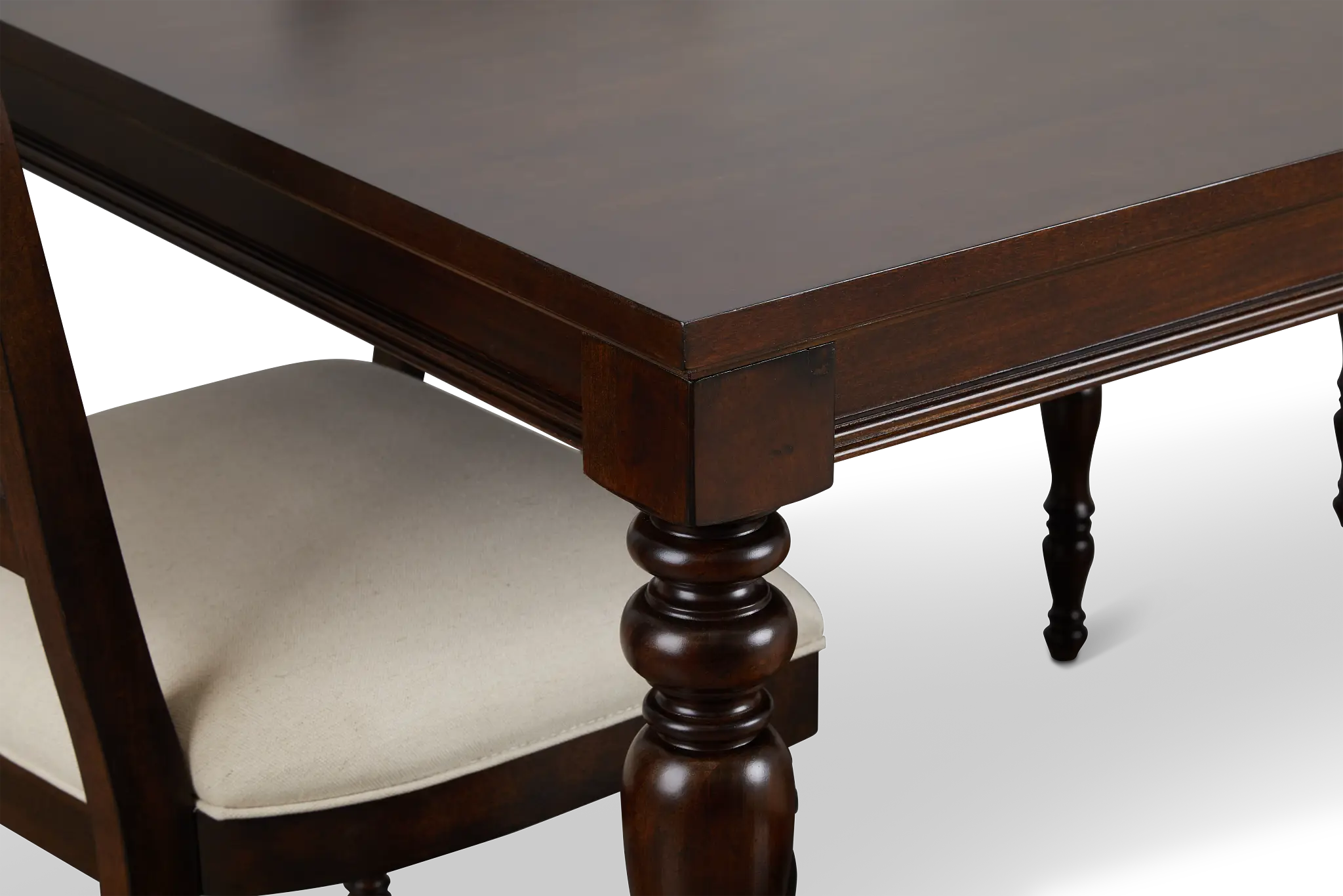 Savannah Dark Tone Rect Table, 4 Chairs & Bench Savannah Dark Tone Rect Table, 4 Chairs & Bench