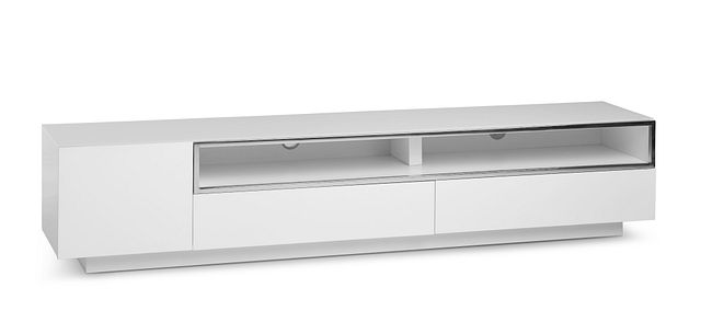 Vancouver White 86" Tv Stand (1)