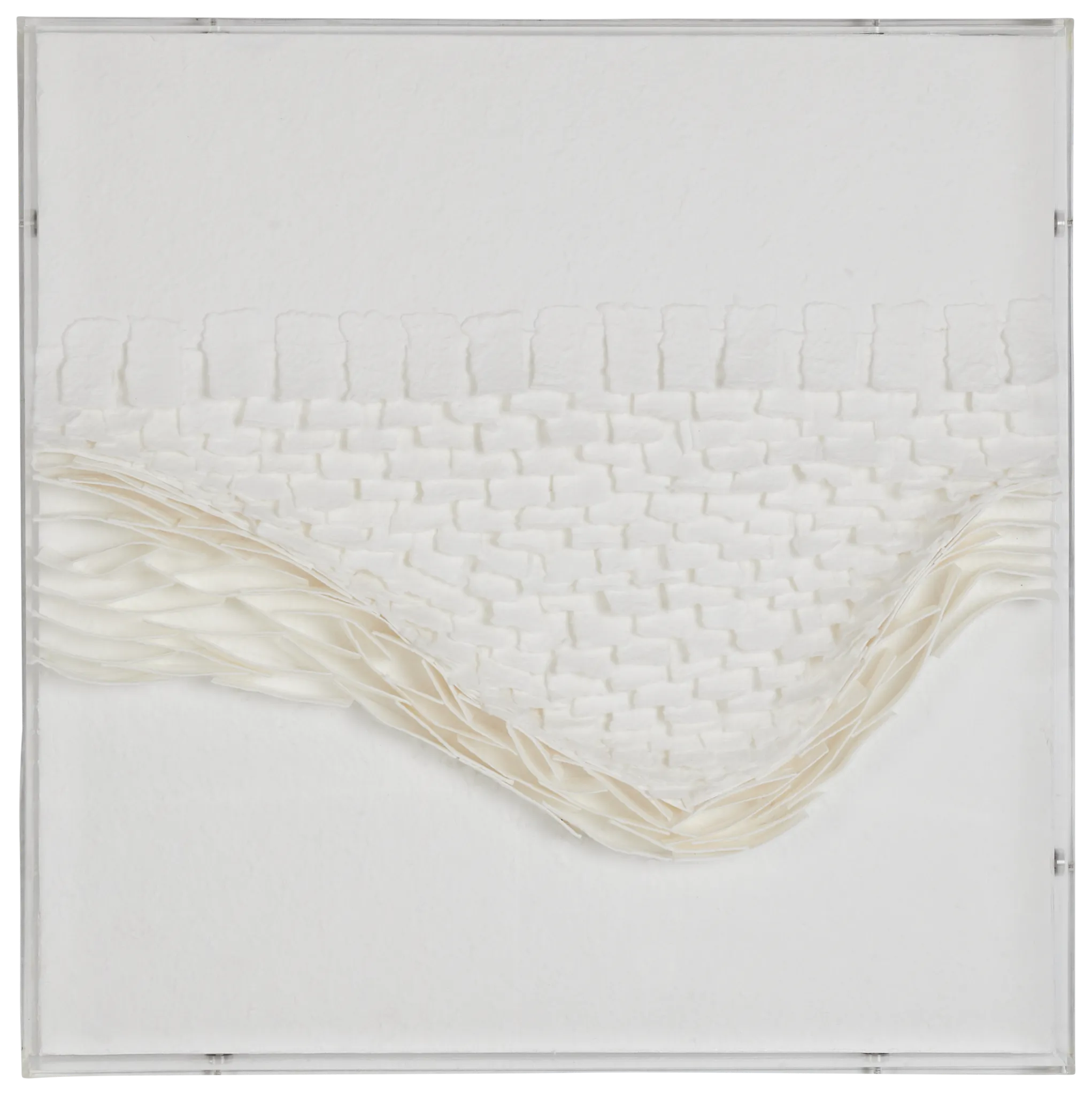 Asher Beige Shadow Box Framed Wall Art