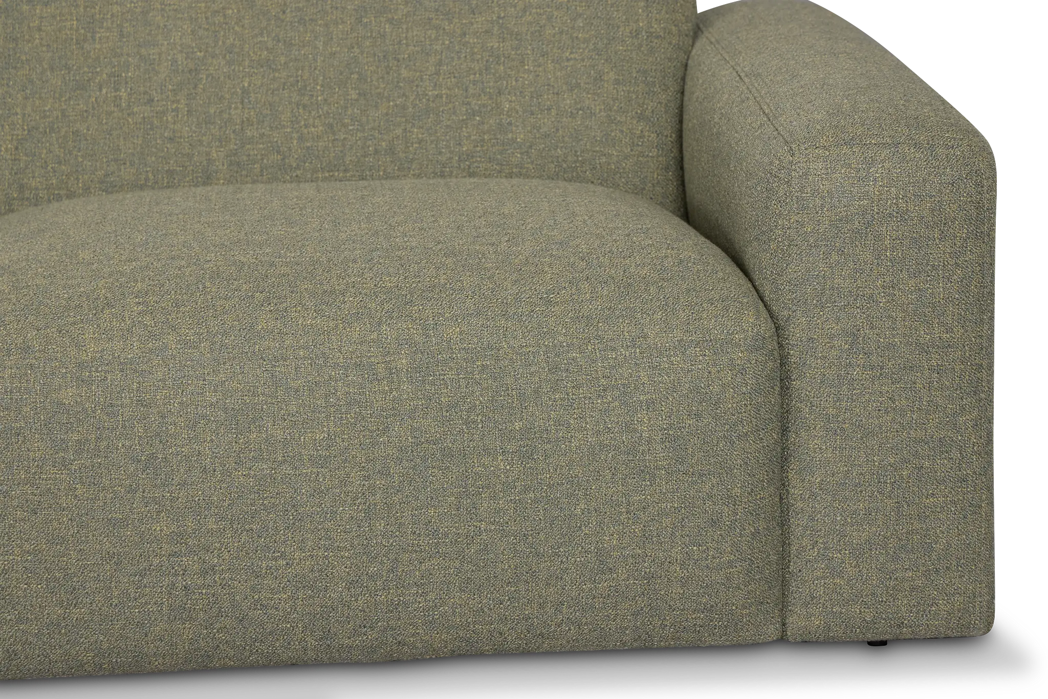 Baylor Green Fabric 5-piece Modular Sectional Baylor Green Fabric 5-piece Modular Sectional